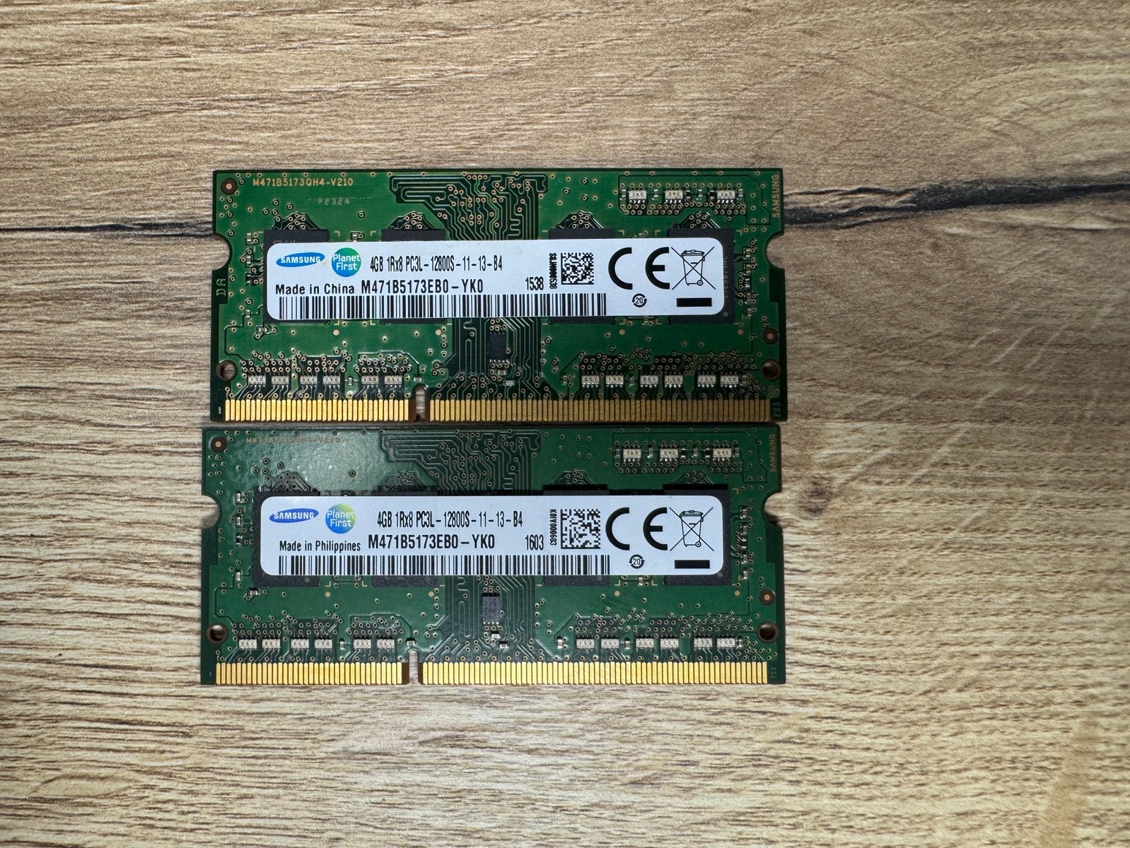 Samsung DDR3 Memory 2 x 4Gb, Computers en Software, Gebruikt, DDR3, Ophalen of Verzenden, 1600Mhz