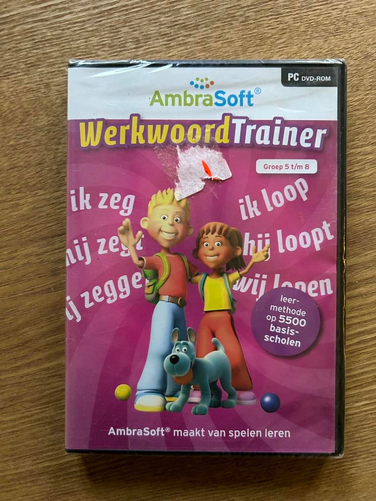 CD-rom Werkwoordtrainer (nieuw), Consoles de jeu & Jeux vidéo, Jeux | PC, Enlèvement ou Envoi, Neuf, Puzzle et Éducatif, À partir de 3 ans