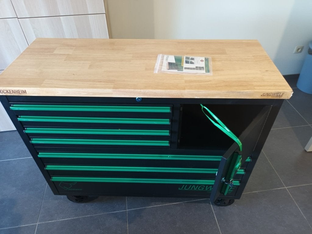 Gereedschapswagen - Jungwille, Doe-het-zelf en Bouw, Gereedschapskisten, Ophalen, Gevuld, Nieuw