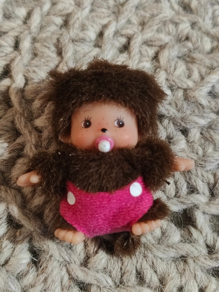 Monchhichi Bebichhichi popje van Sekiguchi, Ophalen of Verzenden, Zo goed als nieuw