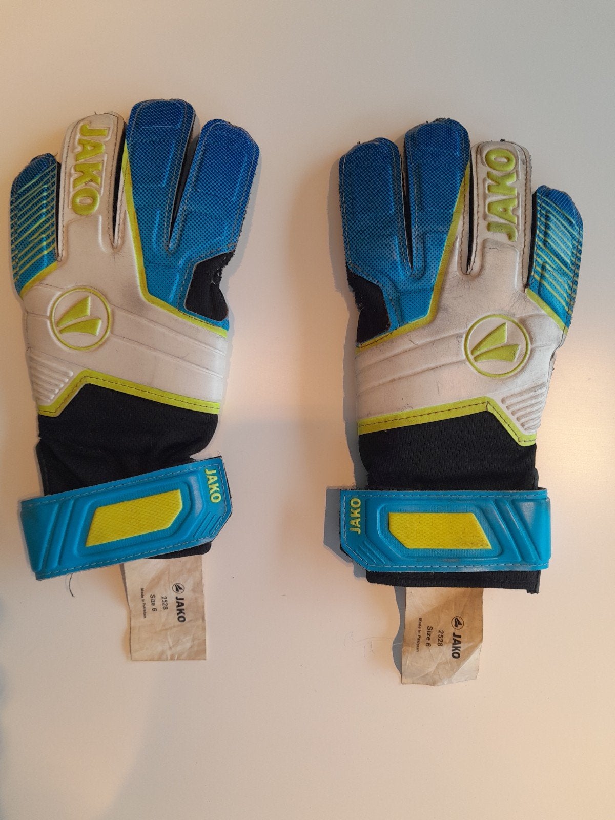Keepershandschoenen Jako maat 6, Gebruikt, Ophalen of Verzenden, Handschoenen, Maat S