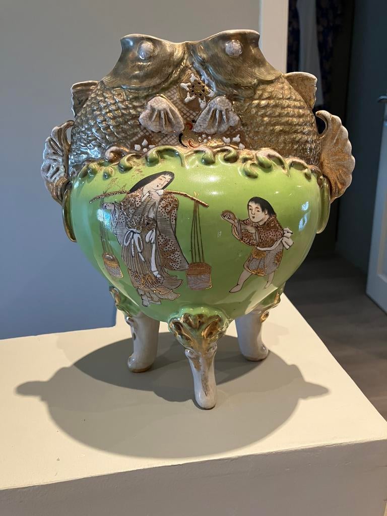 Antiek Japans vaasje, Antiek en Kunst, Ophalen