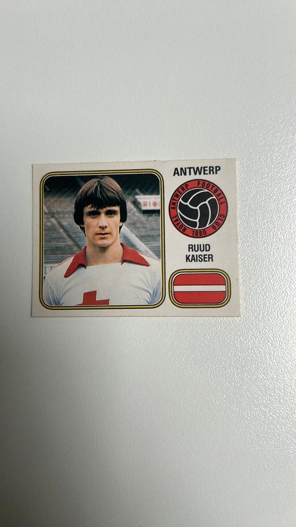Autocollant Panini pour ballon de football de 1981, Enlèvement ou Envoi, Comme neuf