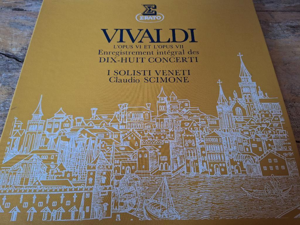 Vivaldi / Scimone - L'Opus VI Et L'Opus VII Box 3 x Lp's, Ophalen of Verzenden, 12 inch, Barok, Kamermuziek
