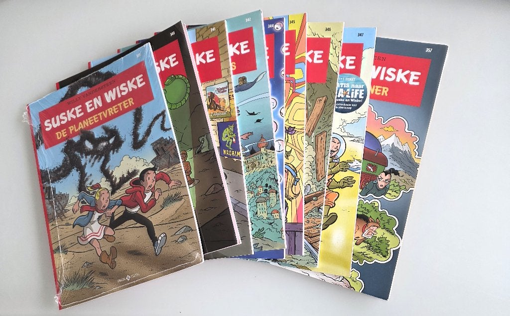 strips Suske & Wiske, Enlèvement ou Envoi