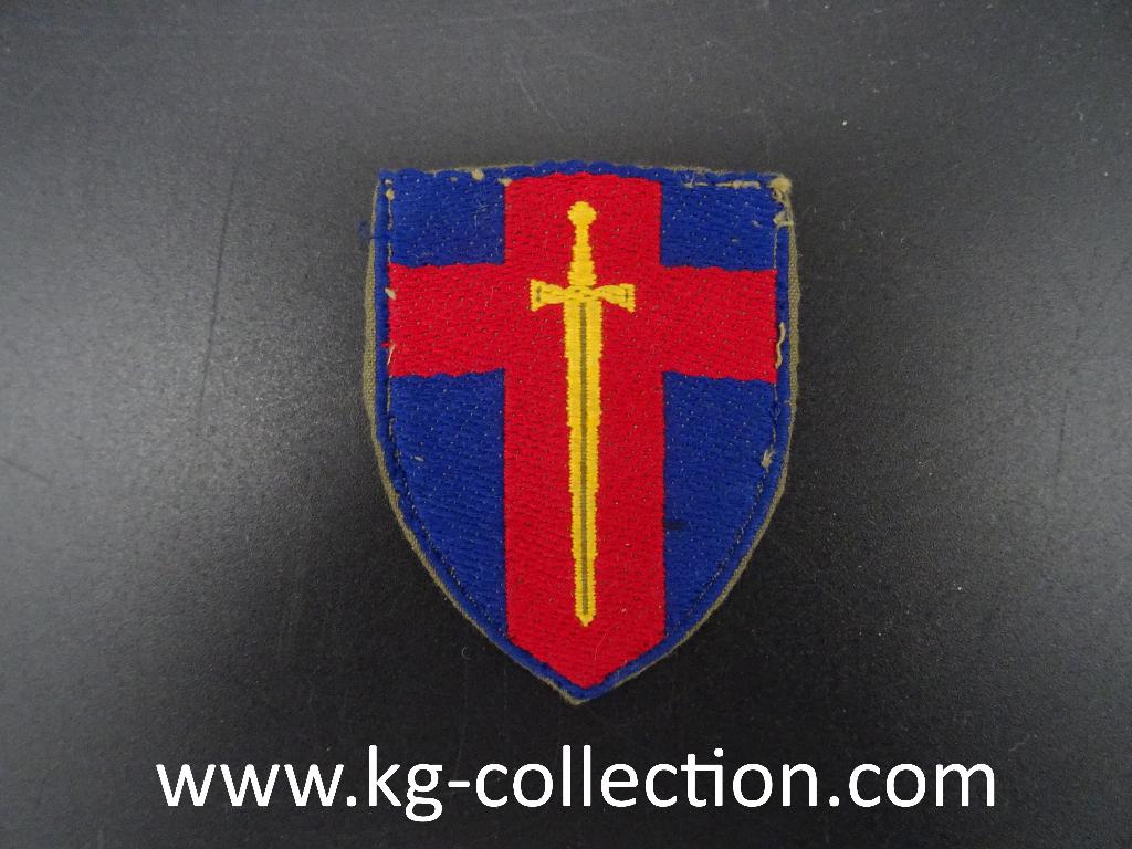 Britse Army of the Rhine patch wo2, Verzamelen, Ophalen of Verzenden, Landmacht, Embleem of Badge