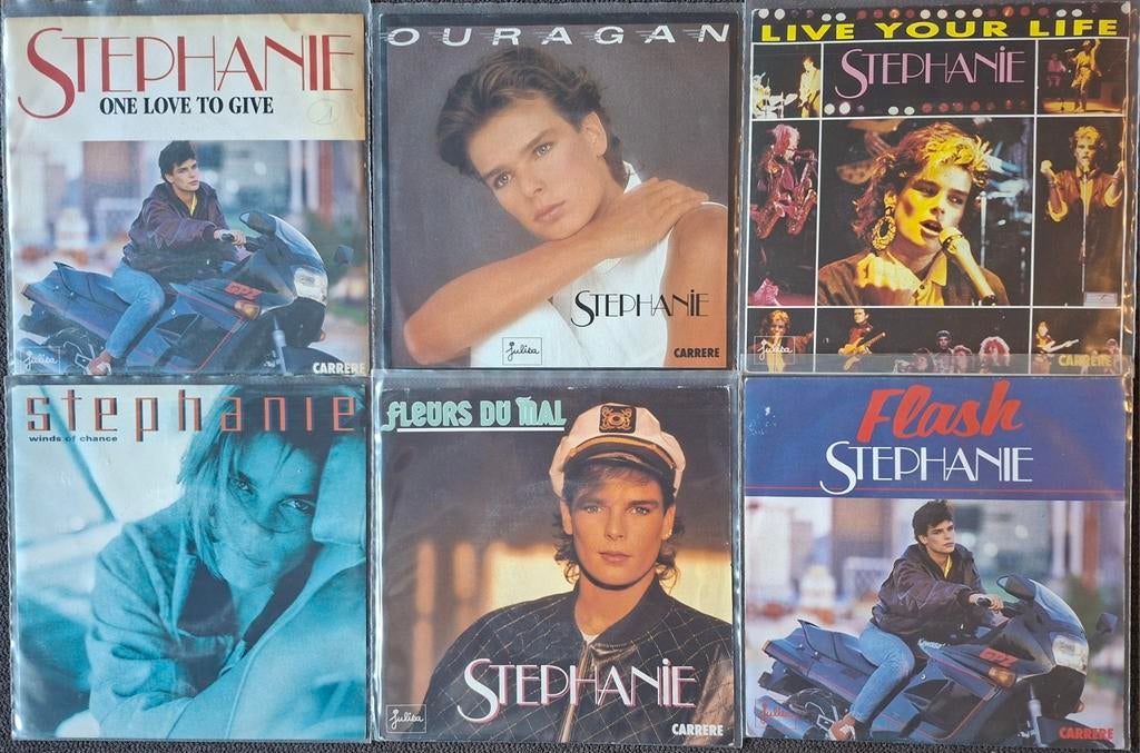 6 X 45T STEPHANIE VAN MONACO, Cd's en Dvd's, Vinyl Singles, Ophalen of Verzenden