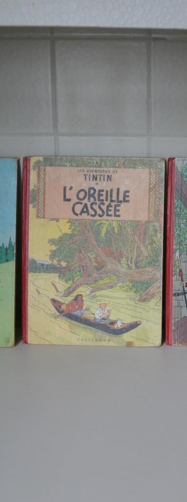 Bande dessinée, Boeken, Eén stripboek, Hergé, Ophalen, Gelezen