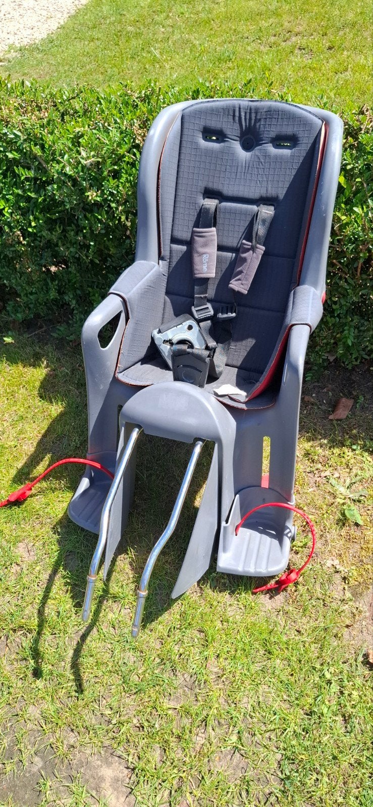 Fiets kinderstoel, Ophalen