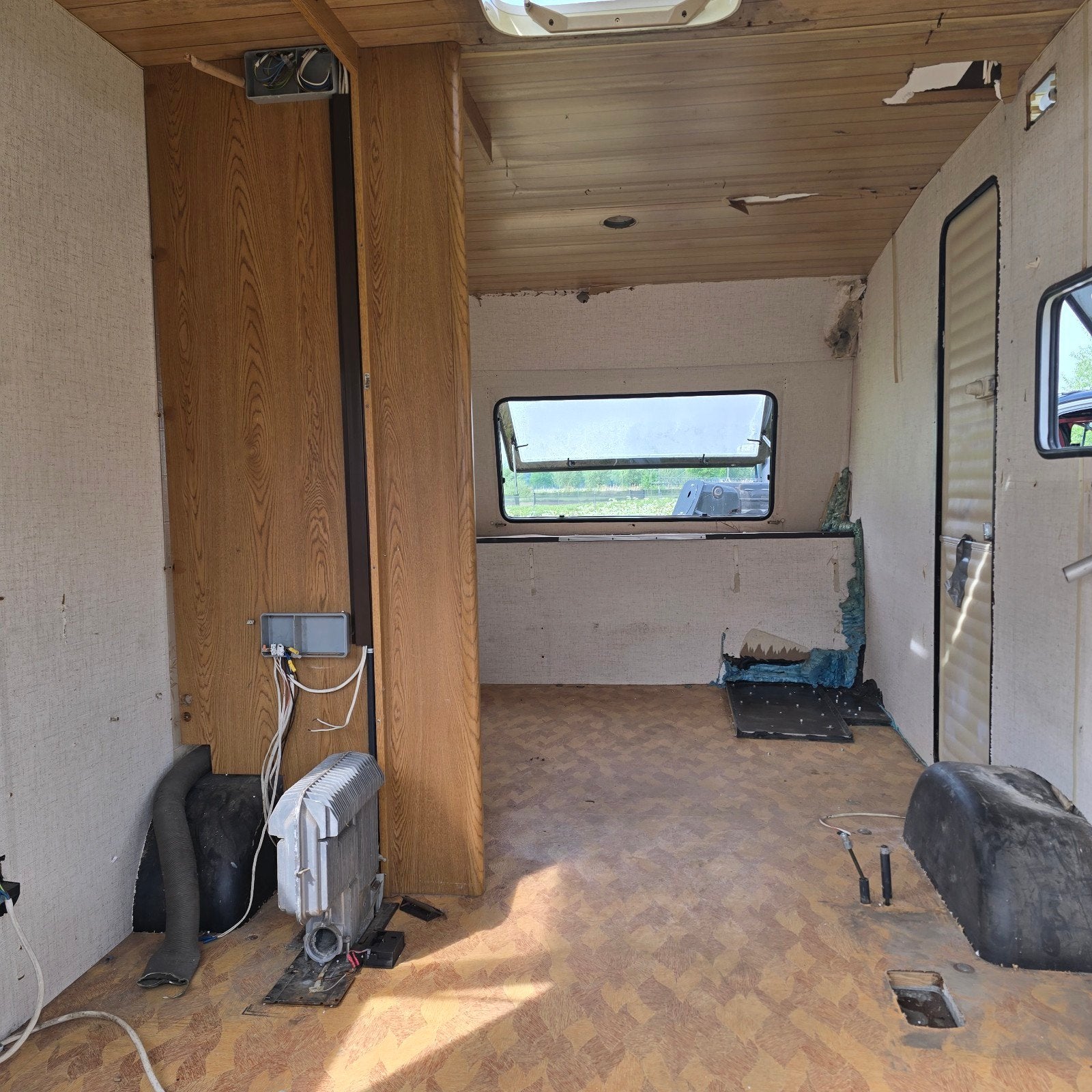 Caravan papieren werfkeet camping bouw tuin paarden trailer, Enlèvement