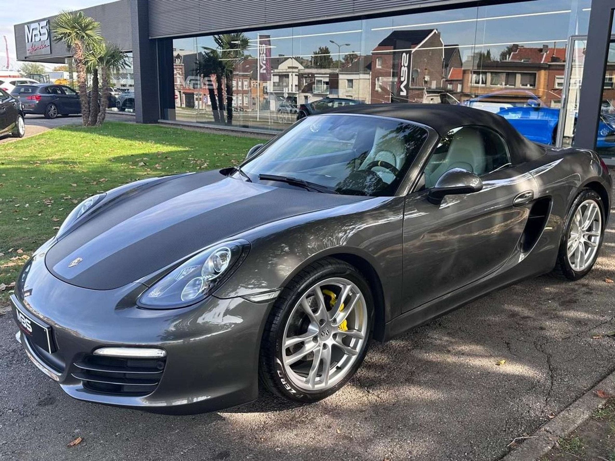Porsche Boxster * 2.7i* CABRIOLET* NAVI* XENON* GARANTIE 12, Auto's, Euro 5, Achterwielaandrijving, Gebruikt, Cabriolet