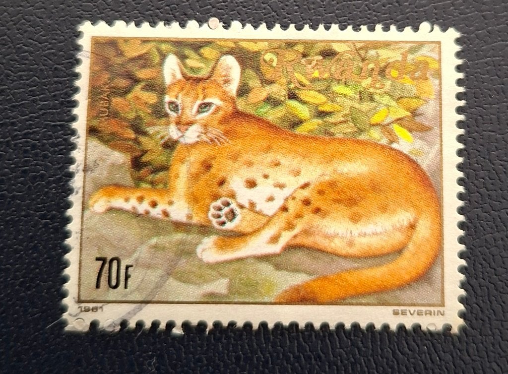 Postzegel Rwanda OBP 1060, Ophalen of Verzenden, Gestempeld