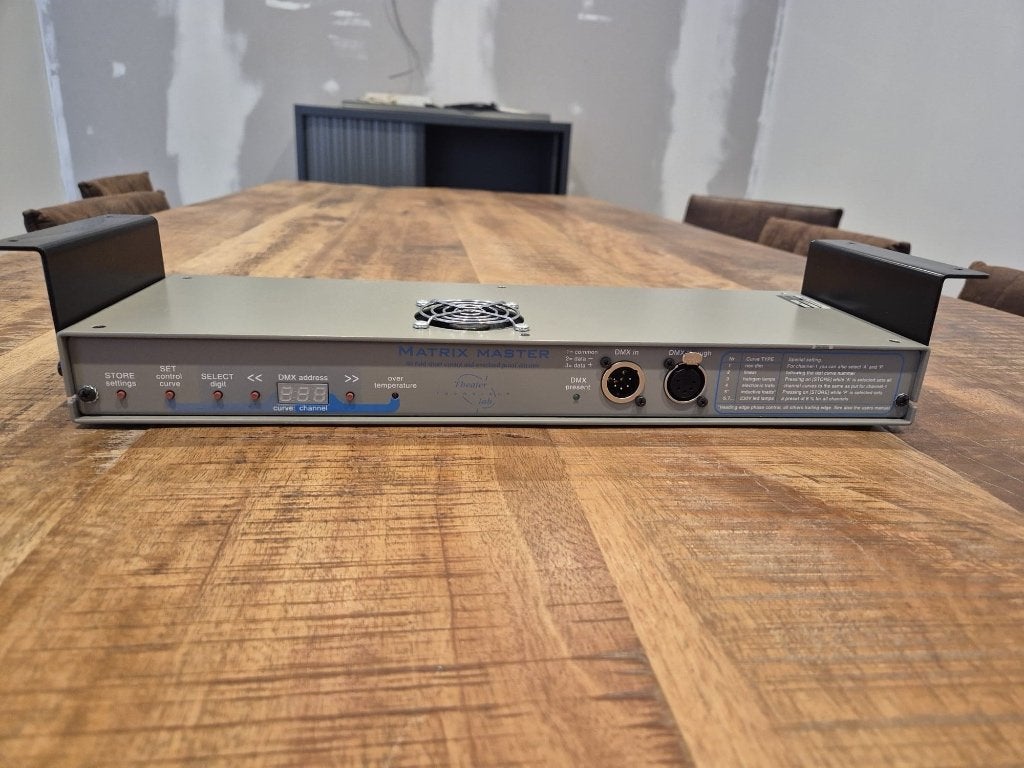 4x Matrix Master V2 – professionele DMX dimmer, Audio, Tv en Foto, Professionele apparaten, Ophalen, Gebruikt, Audio