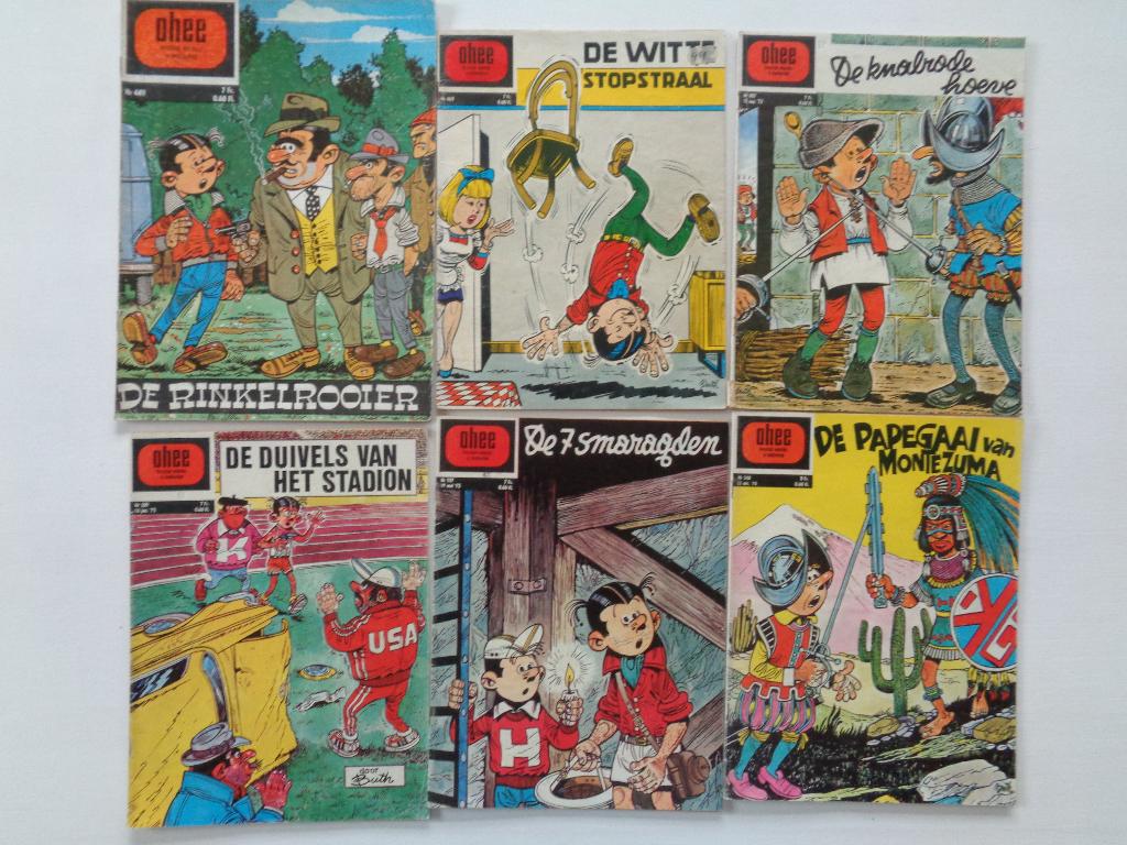 Thomas Pips (ohee-uitgaven) - V25-V30, Livres, BD, Enlèvement ou Envoi