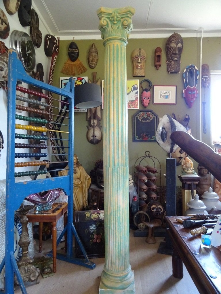 Grande colonne ionique architectural 178cmLivraison possible, Enlèvement, Utilisé, Onbekend, Nvt