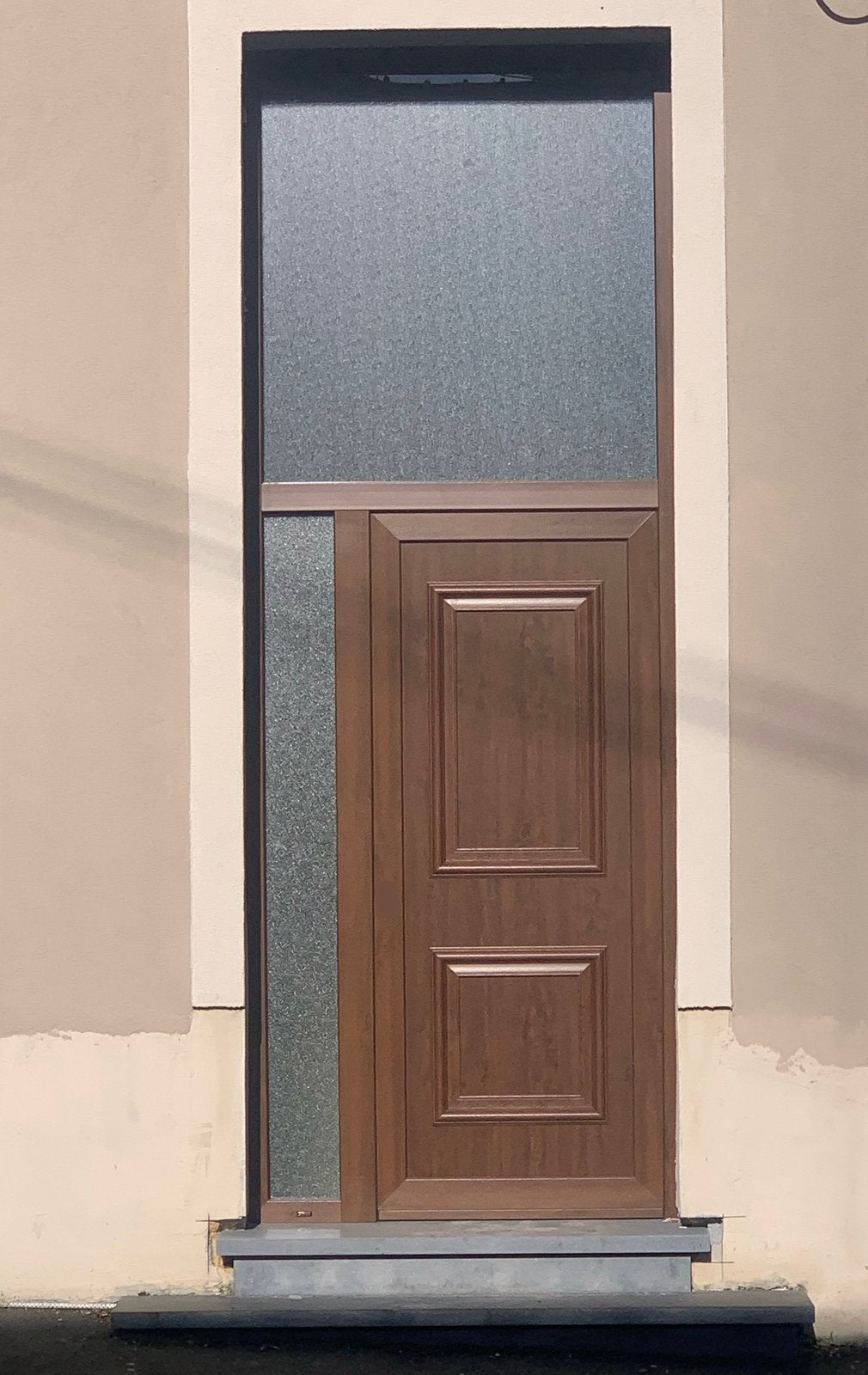 Porte PVC Schüco, Bricolage & Construction, Neuf, Enlèvement, 120 cm ou plus, 215 cm ou plus