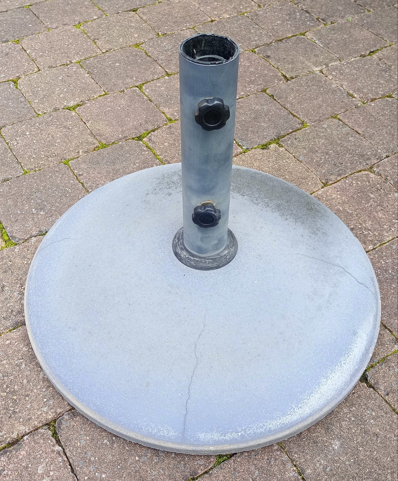 Parasolvoet in beton, Jardin & Terrasse, Enlèvement, Base de parasol