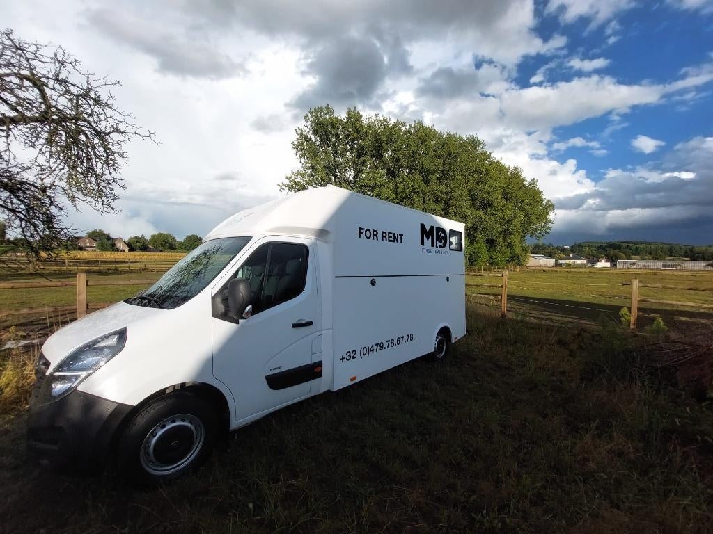 Camonette pour 2 chevaux à louer, Animaux & Accessoires, Chevaux & Poneys | Semi-remorques & Remorques, Enlèvement, Comme neuf