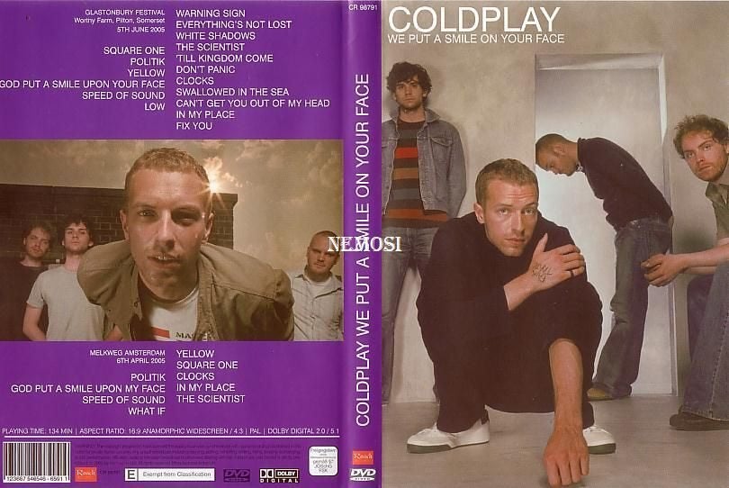 DVD - COLDPLAY - WE PUT A SMILE ON YOUR FACE, Verzenden, Nieuw in verpakking, Concert