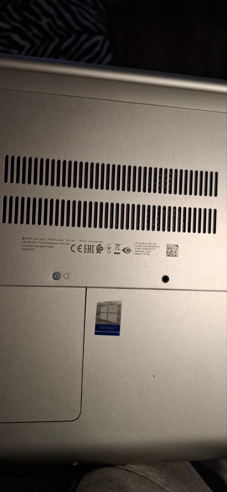 HP ProBook 450 G5 – Windows 11 – 8 GB RAM – 238 GB SSD – AZE, Computers en Software, Gebruikt, 8 GB, 238 Gb, Ophalen of Verzenden