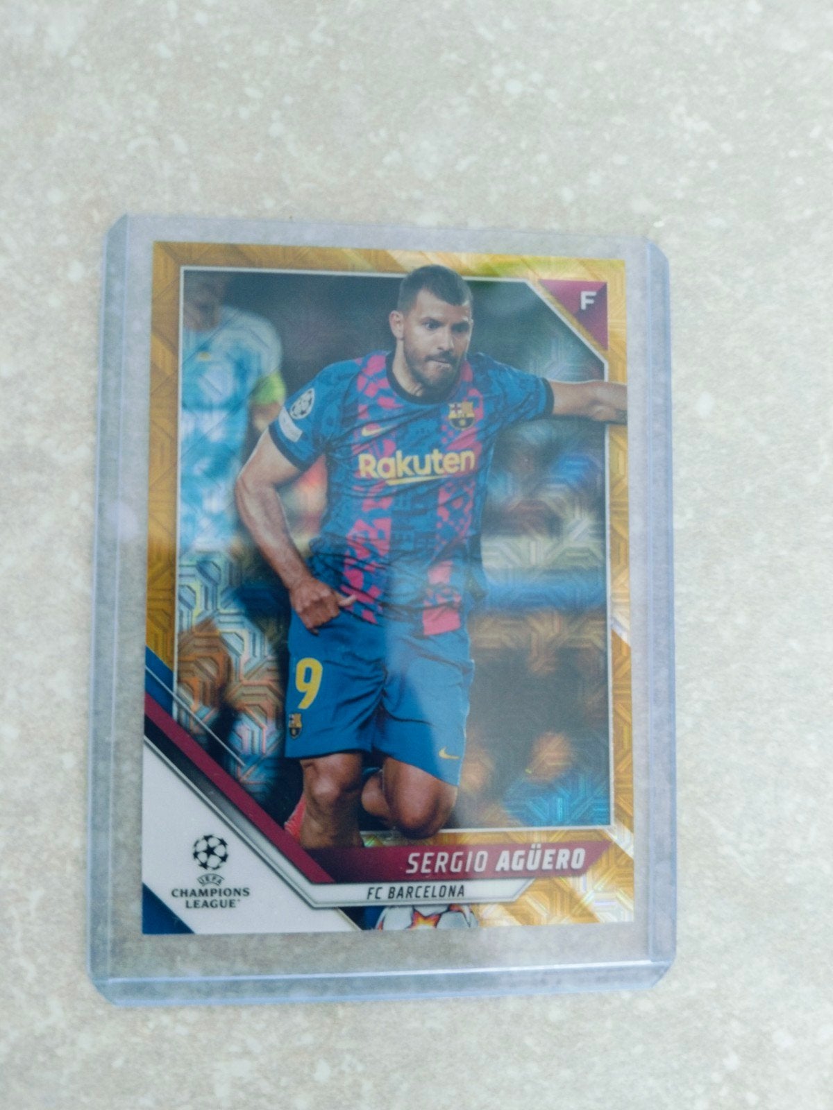 topps Champions League 2021 Sergio Aguero Barcelona, Enlèvement ou Envoi