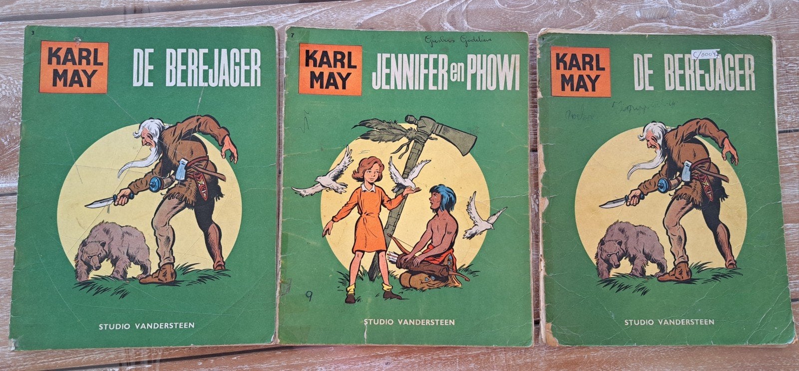 Karl May. strips., Ophalen