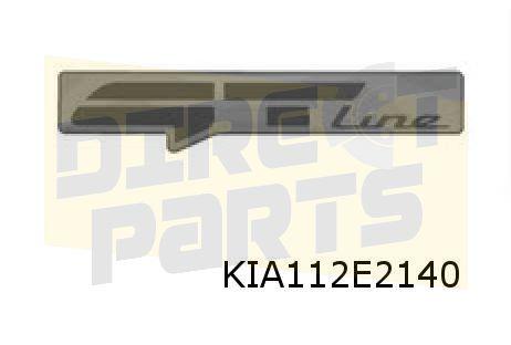 Kia EV9 (11/23-) embleem tekst "GT-line" achterzijde Origine, Kia, -, -, Nieuw