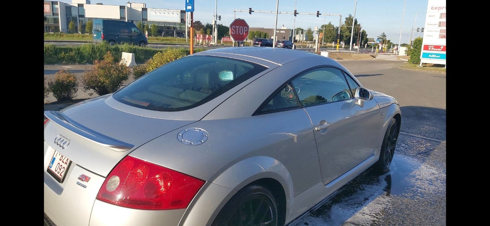 Audi TT mk1 2003 225pk Quattro S-Line, Auto's, Euro 5, TT, Zwart, Leder