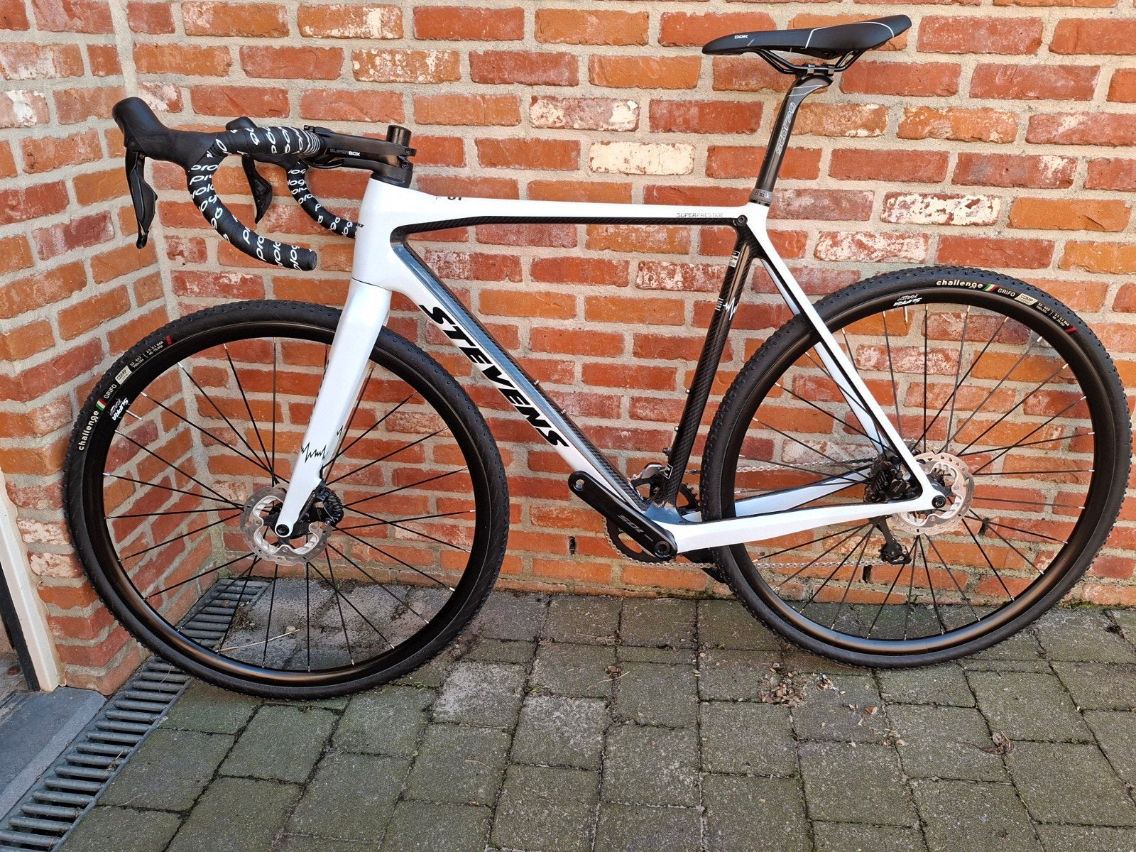 Stevens superprestige cyclocrossfiets, Fietsen en Brommers, Fietsen | Racefietsen, Ophalen, Carbon