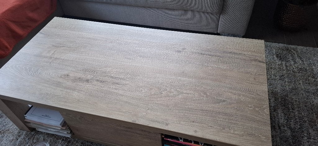 table basse, Comme neuf, Enlèvement, Modern, Moins de 50 cm