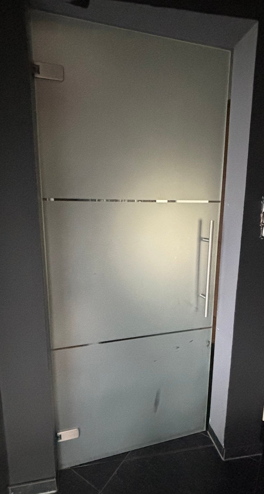 Porte vitrée va-et-vient Sprimont Secur 87x205 cm, Bricolage & Construction, Enlèvement, Comme neuf, Verre, Porte intérieure