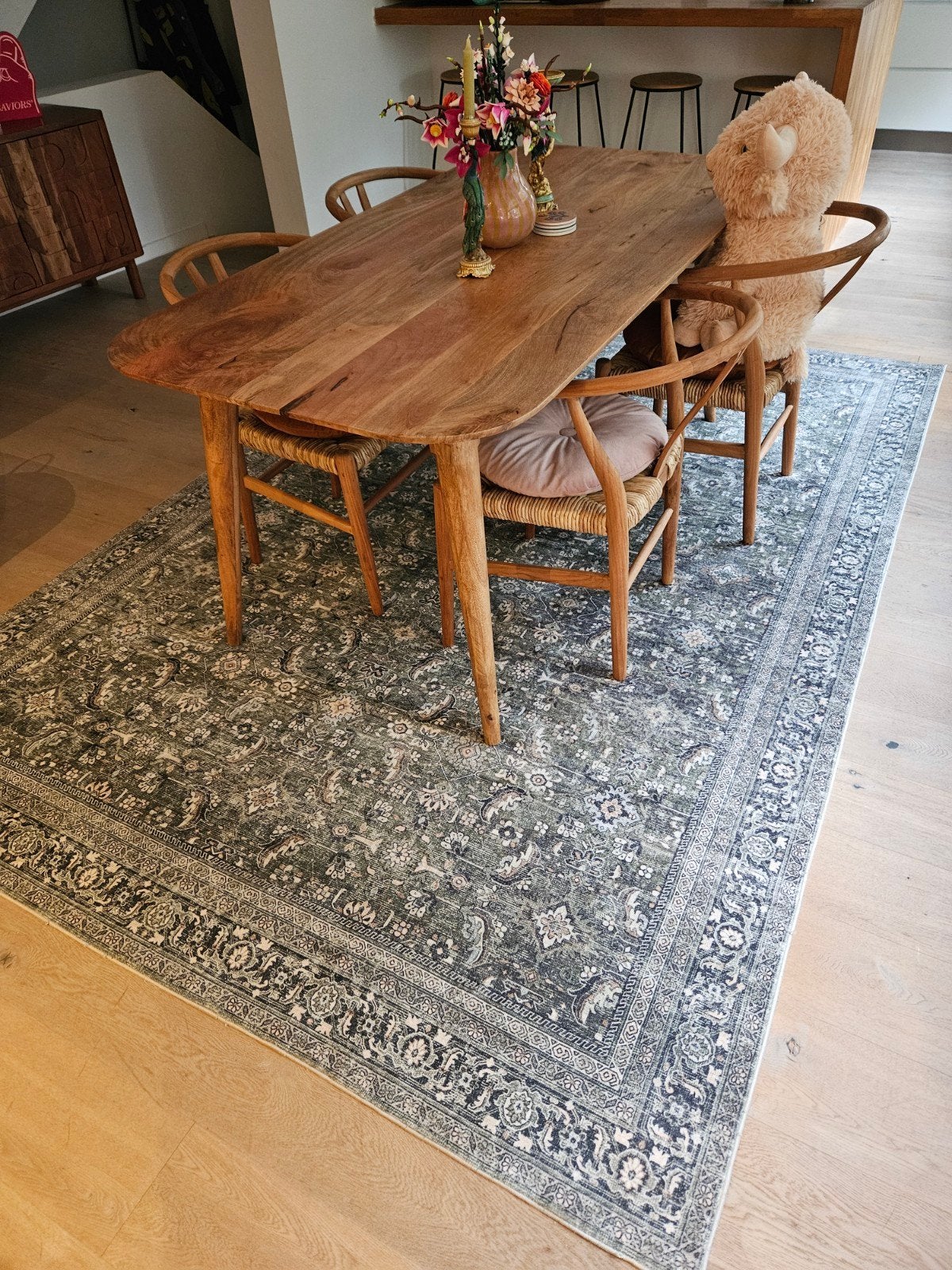 wasbaar vloerkleed 200x300 cm (super zacht), 200 cm ou plus, 200 cm ou plus, Vintage, Comme neuf