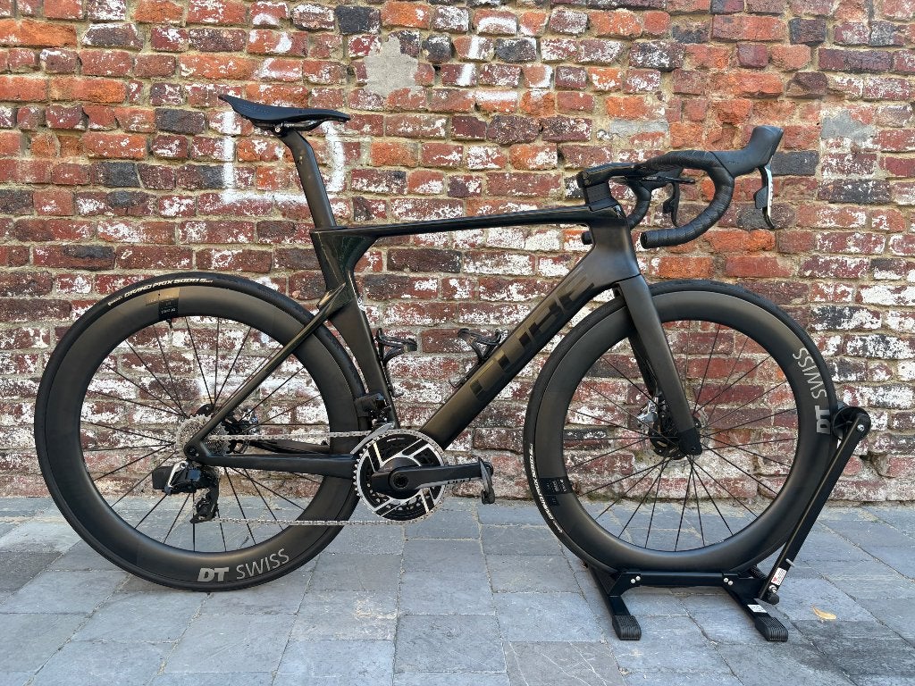 Cube litening c68x slt 56 met powermeter, Carbon, Zo goed als nieuw, Meer dan 20 versnellingen, Schijfrem