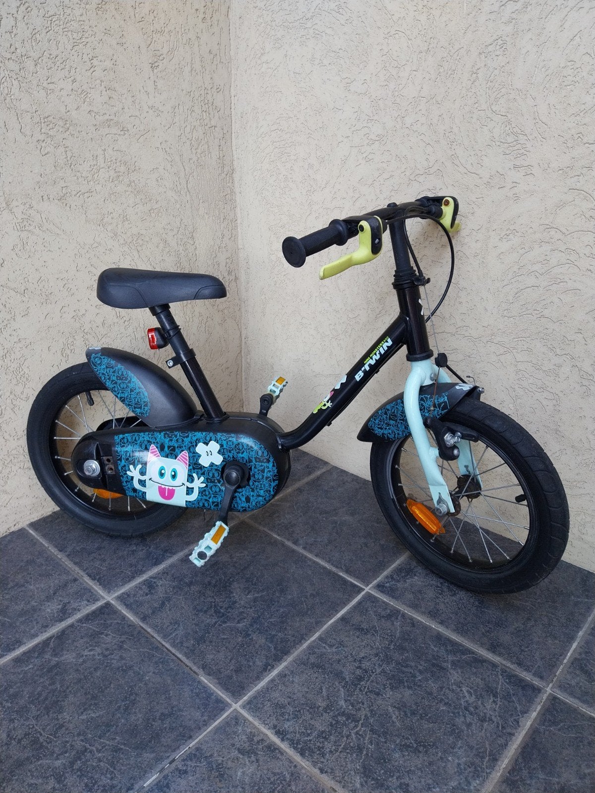 Jongensfiets 14 inch., Fietsen en Brommers, Fietsen | Kinderfietsjes, Ophalen, Zo goed als nieuw, B-Twin