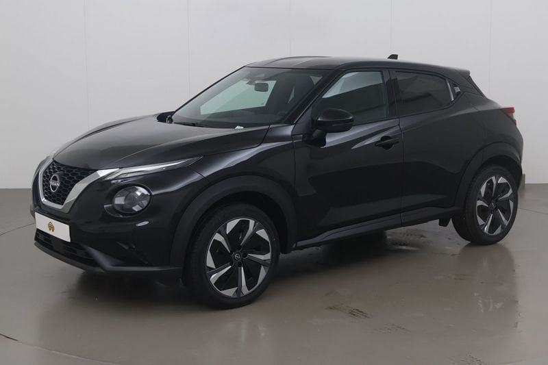 Nissan Juke 1.0 dig-t n-connecta 114 AT, Automaat, Gebruikt, Zwart, Bedrijf