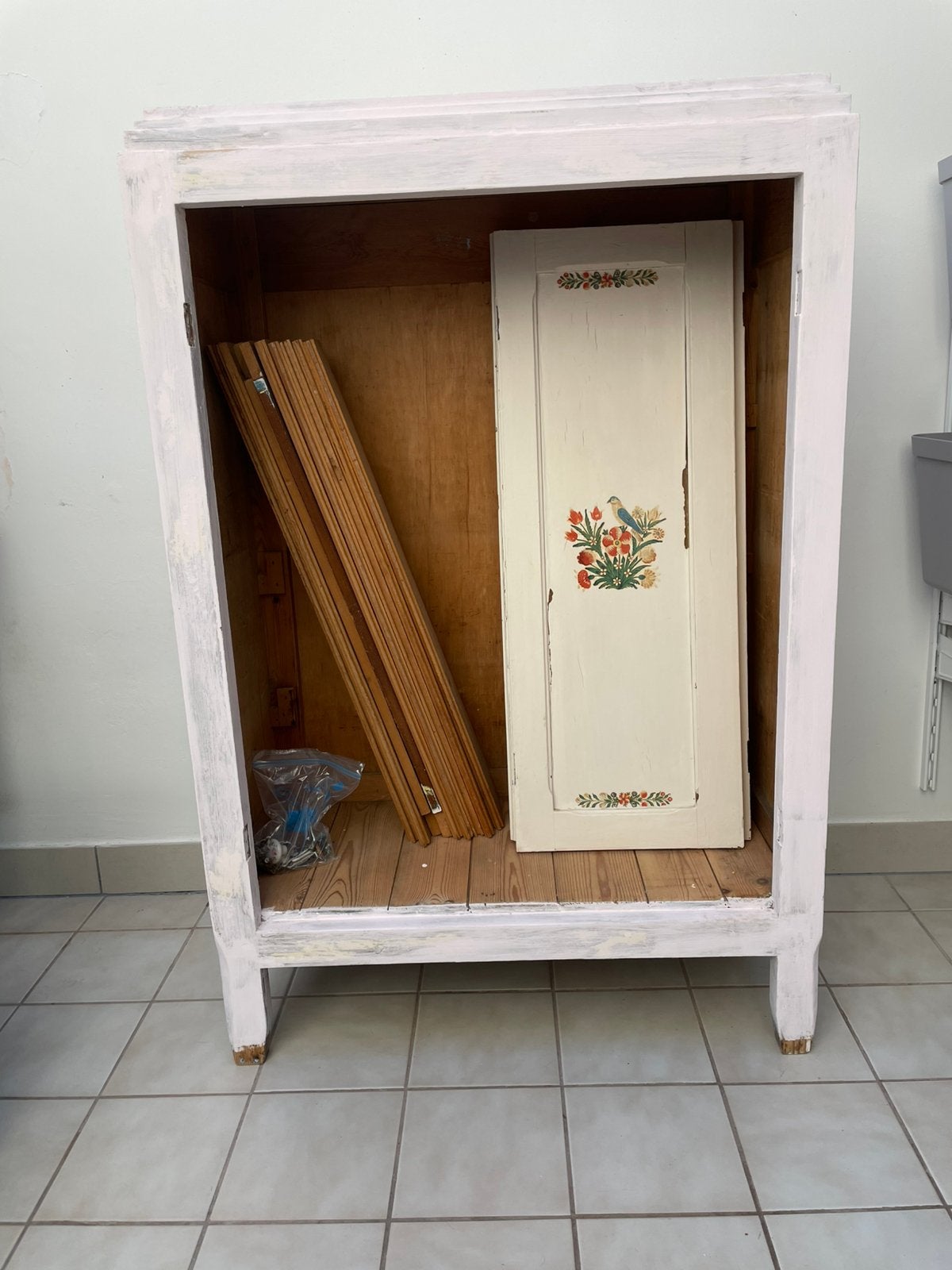 Gratis kast, Ophalen