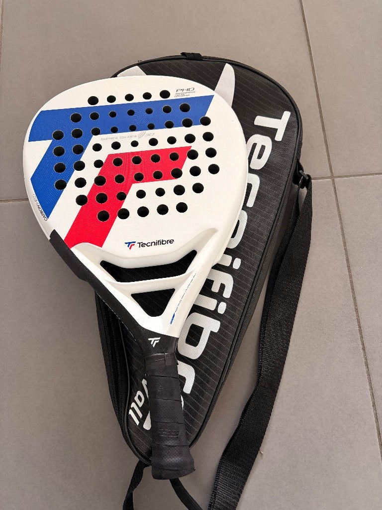 Tecnifibre Wall Breaker 365 padelracket – incl. hoes, Enlèvement, Comme neuf, Raquette de padel