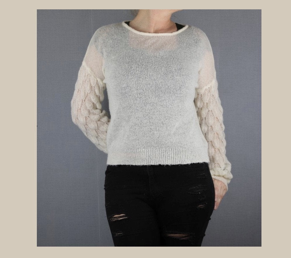 Witte zomertrui - Maat TU, Vêtements | Femmes, Enlèvement ou Envoi, Beige