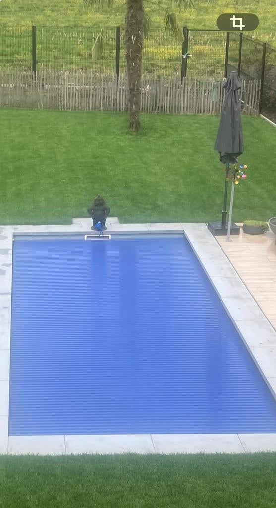 Zwembadlamellen, Ophalen, Gebruikt