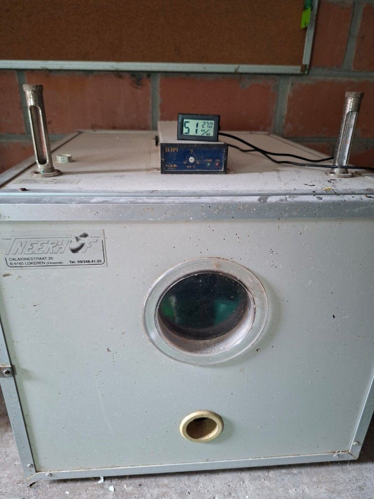 broedmachine, Ophalen, Gebruikt, Broedmachine