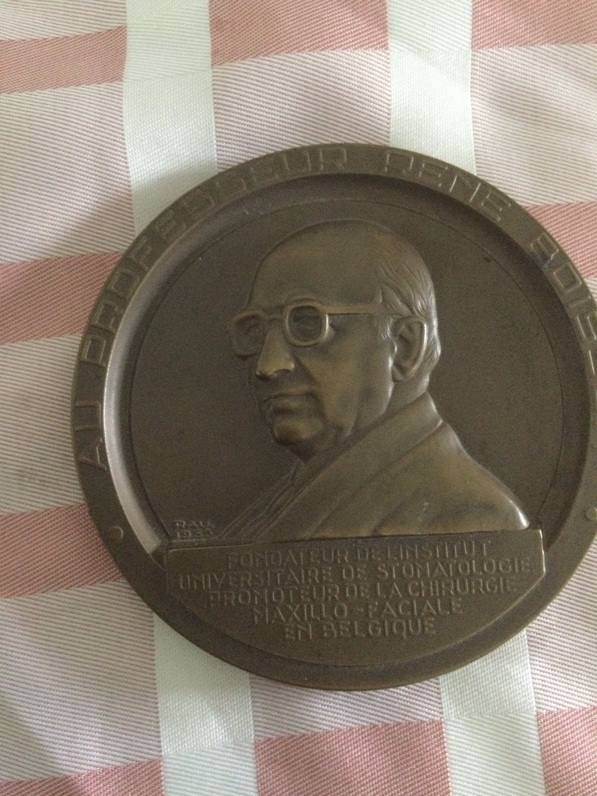 Medaille Rene Boisson, Ophalen of Verzenden