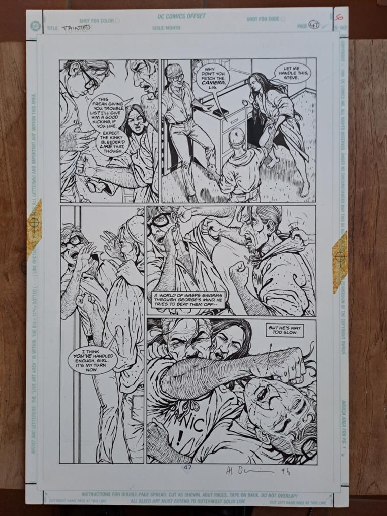 Originele plaat door Al Davidson, Boeken, Stripverhalen, Ophalen of Verzenden
