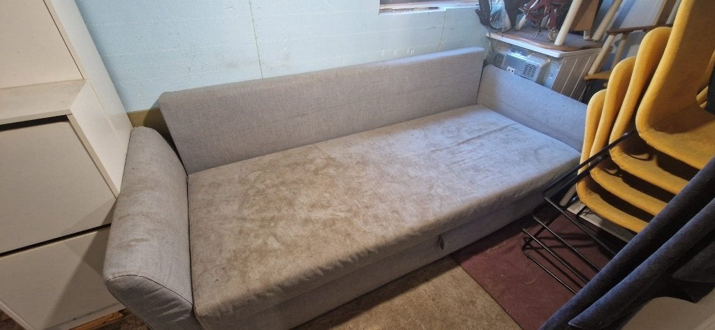 Ikea zetelbed met opbergvak- Holmsund, Trois personnes, 100 à 125 cm, Enlèvement ou Envoi, 200 à 250 cm