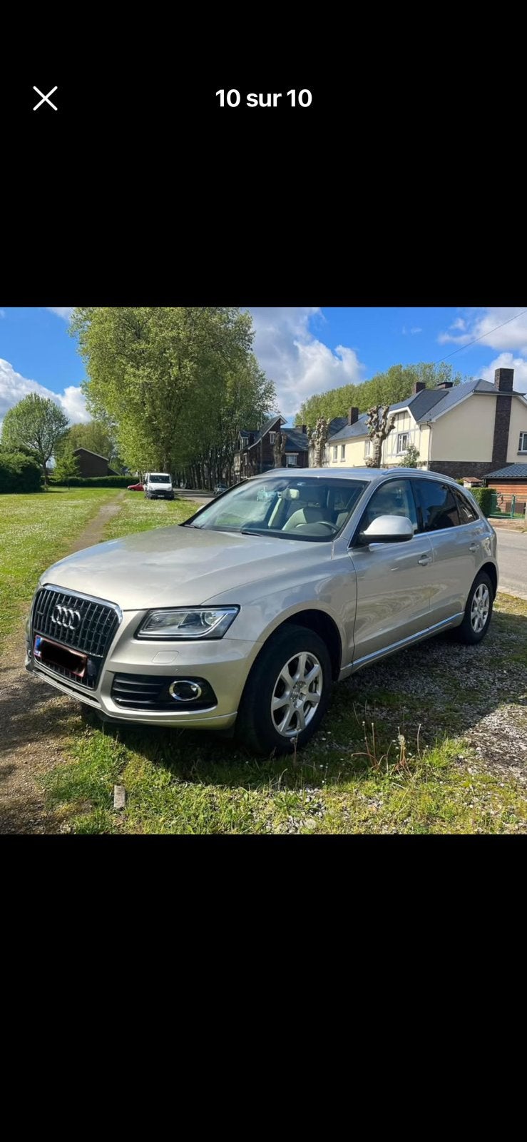Audi Q5 2L 2014 automatique, Autos, Audi, Cuir, Euro 5, Achat, Beige