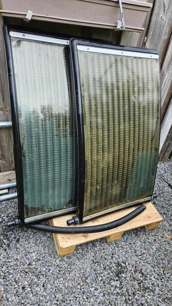 Zwembad zonnepanelen, Ophalen