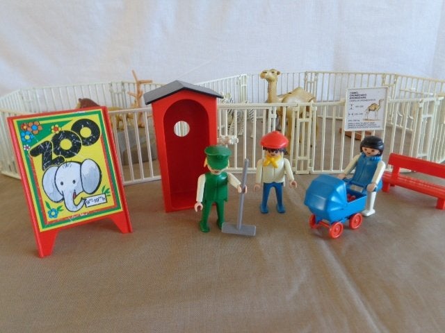 Playmobil ZOO - complément au 3132-3145-3435 année 1982, Kinderen en Baby's, Gebruikt, Losse onderdelen, Overige typen, Ophalen of Verzenden