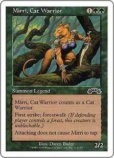 Mirri, Cat Warrior - ATH - MTG - NM, Ophalen of Verzenden