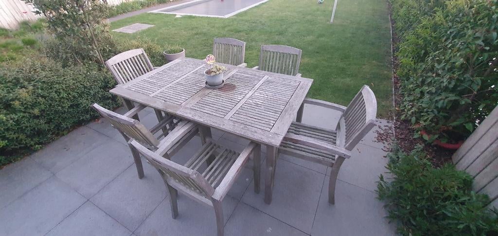 Tuintafel, Ophalen