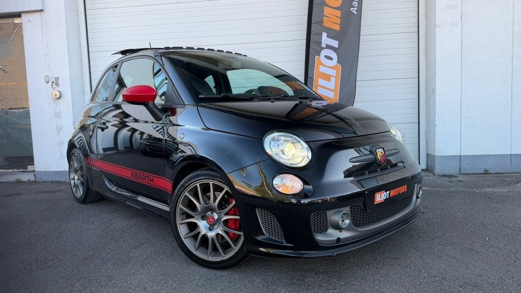 FIAT ABARTH, Auto's, Stof, Euro 6, Zwart, 5 zetels