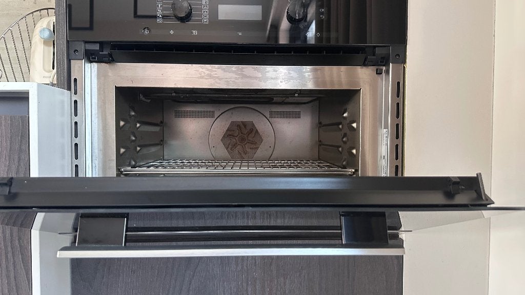 Miele combi oven, Ophalen, 45 tot 50 cm, Gebruikt, Oven
